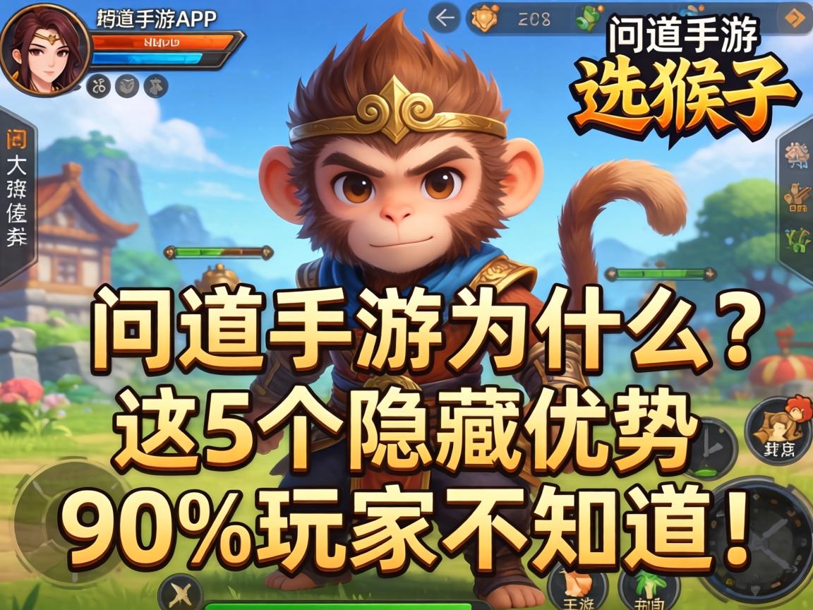问道手游为什么选猴子