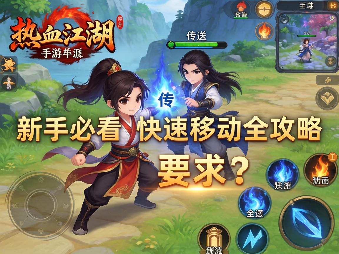 新手必看的快速移动全攻略
