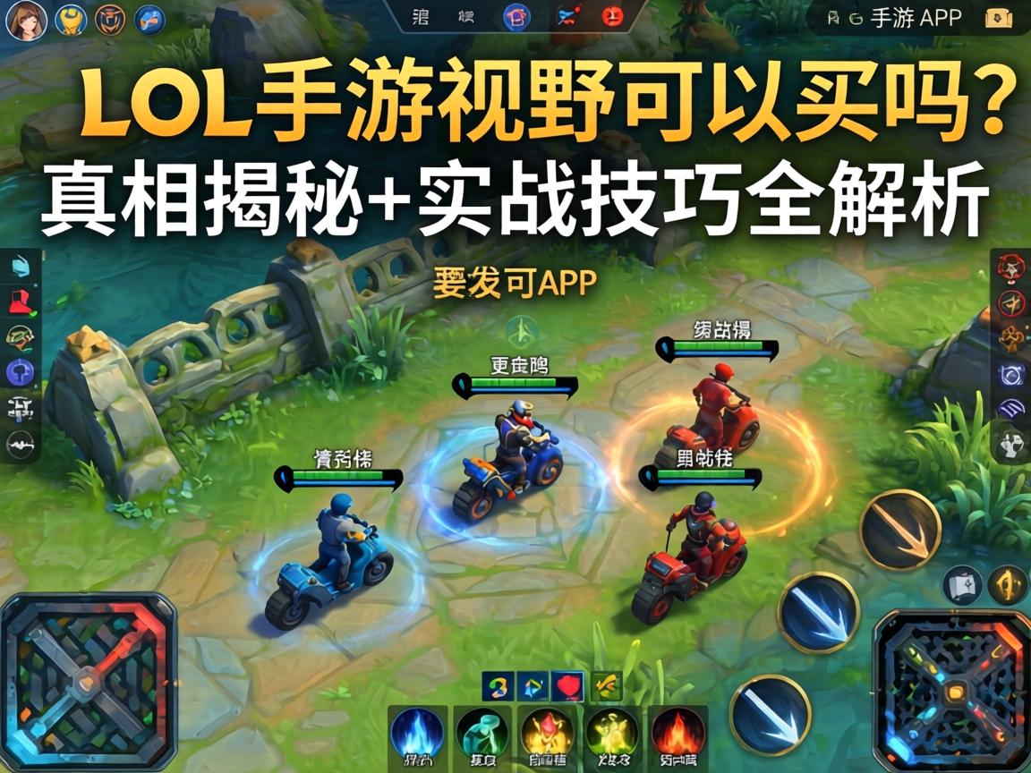 LOL手游视野可以买吗