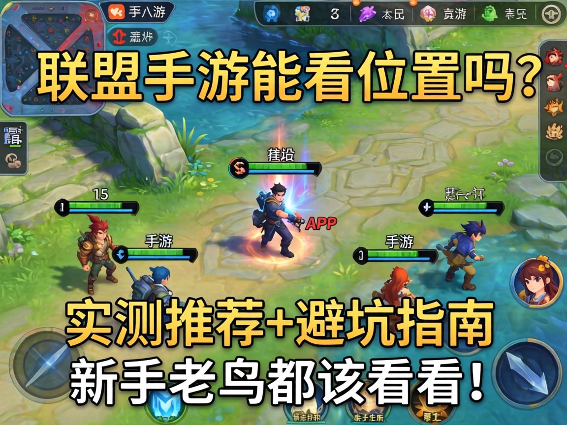 联盟手游能看位置吗