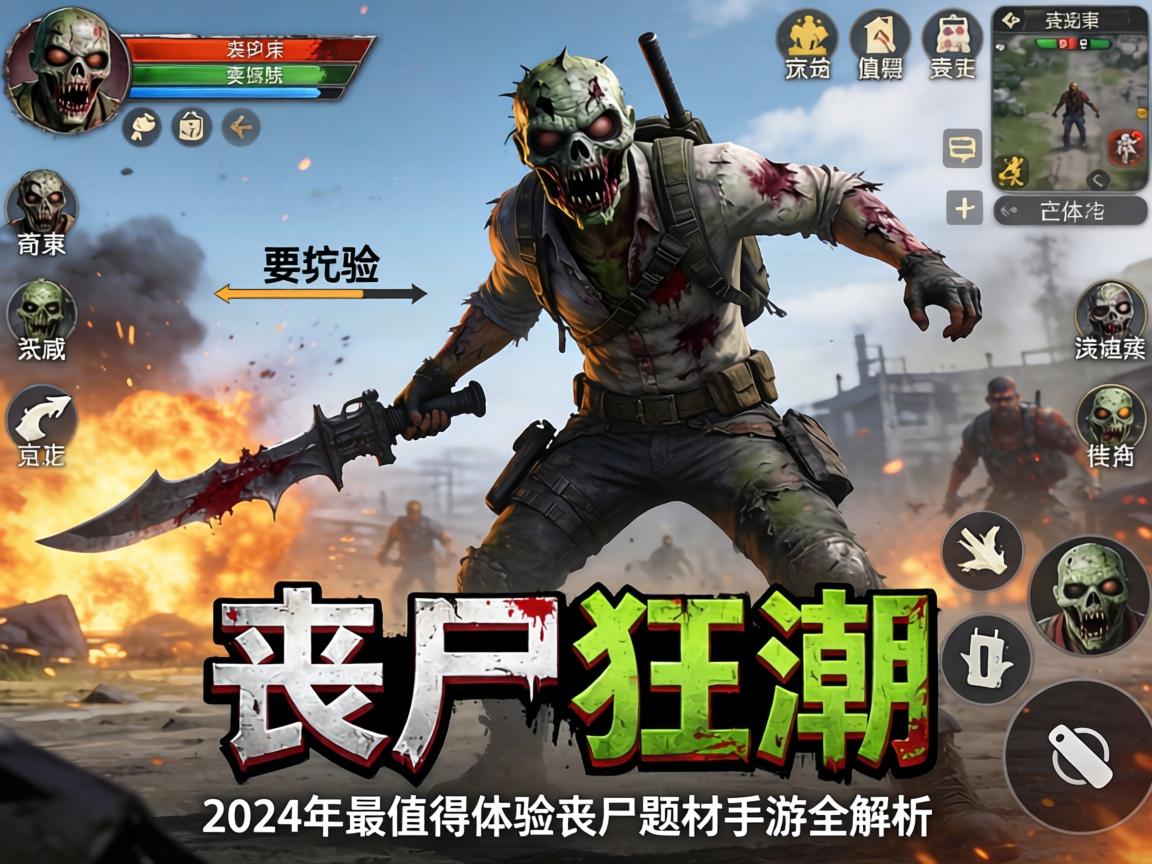 2024年最值得体验的丧尸题材手游全解析