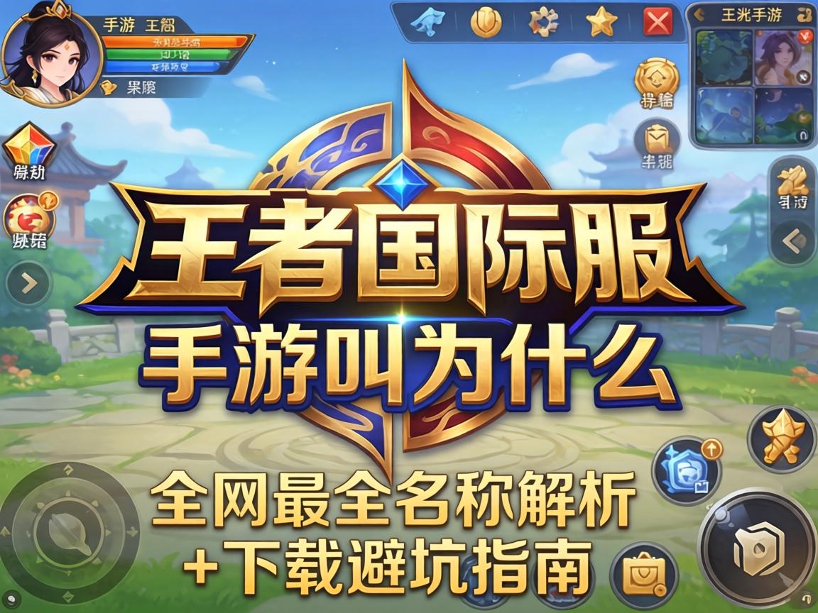 王者国际服手游叫什么