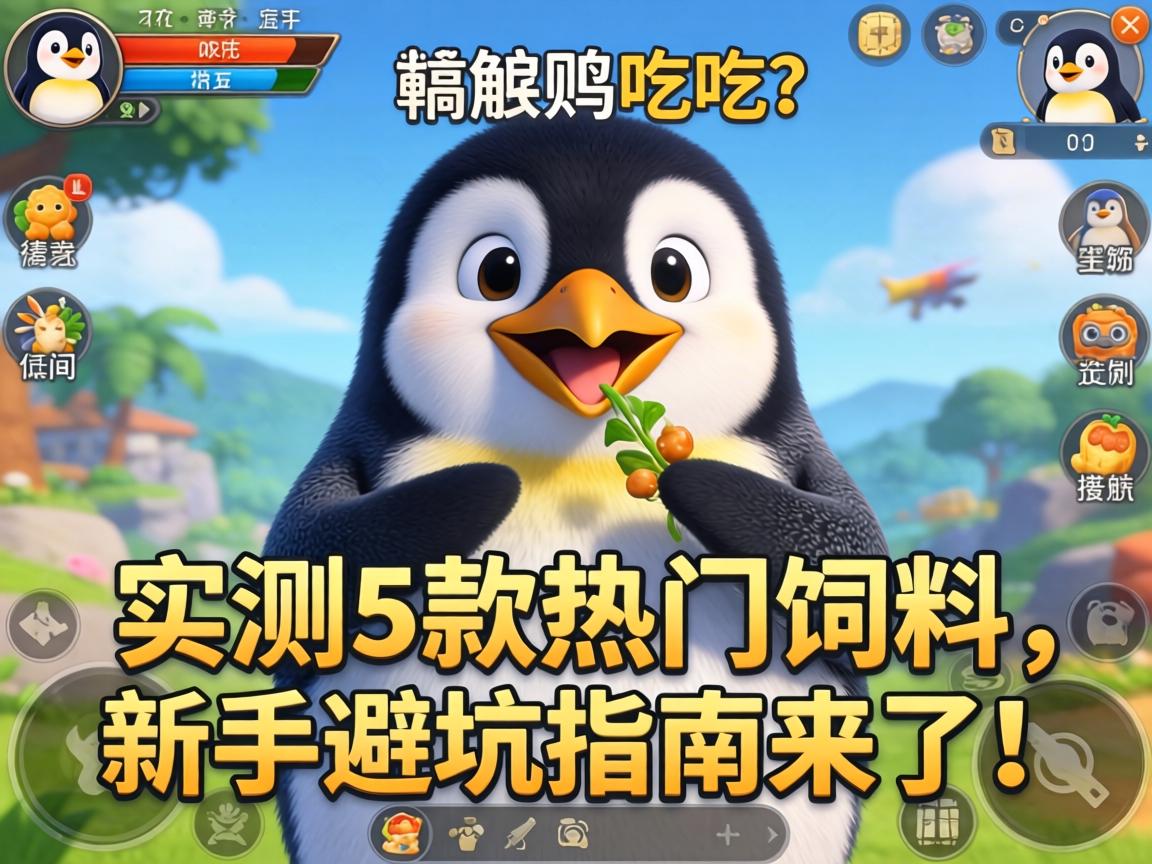 手游的企鹅吃什么