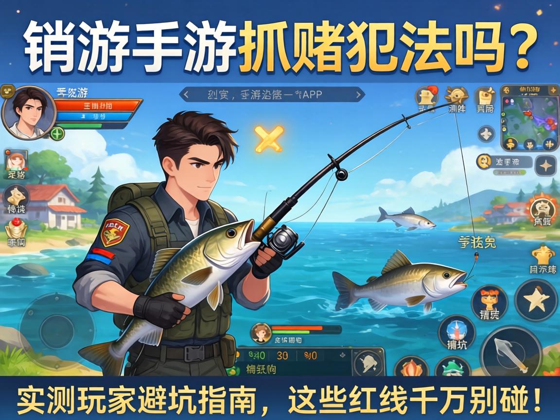 捕鱼手游抓赌犯法吗