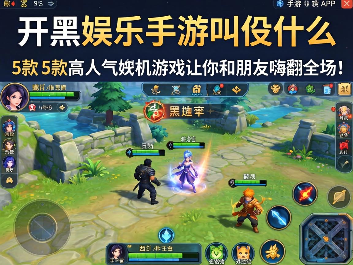 这5款高人气联机游戏让你和朋友嗨翻全场