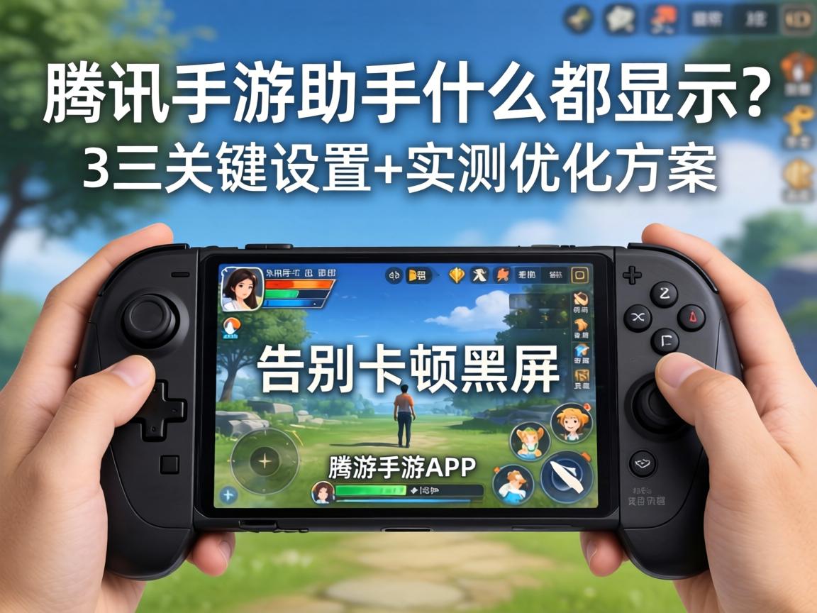 腾讯手游助手什么都显示