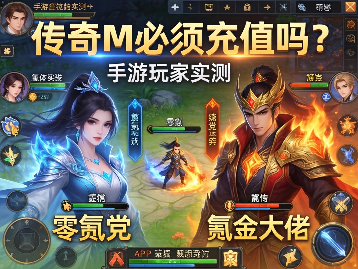 零氪党与氪金大佬的真实体验对比