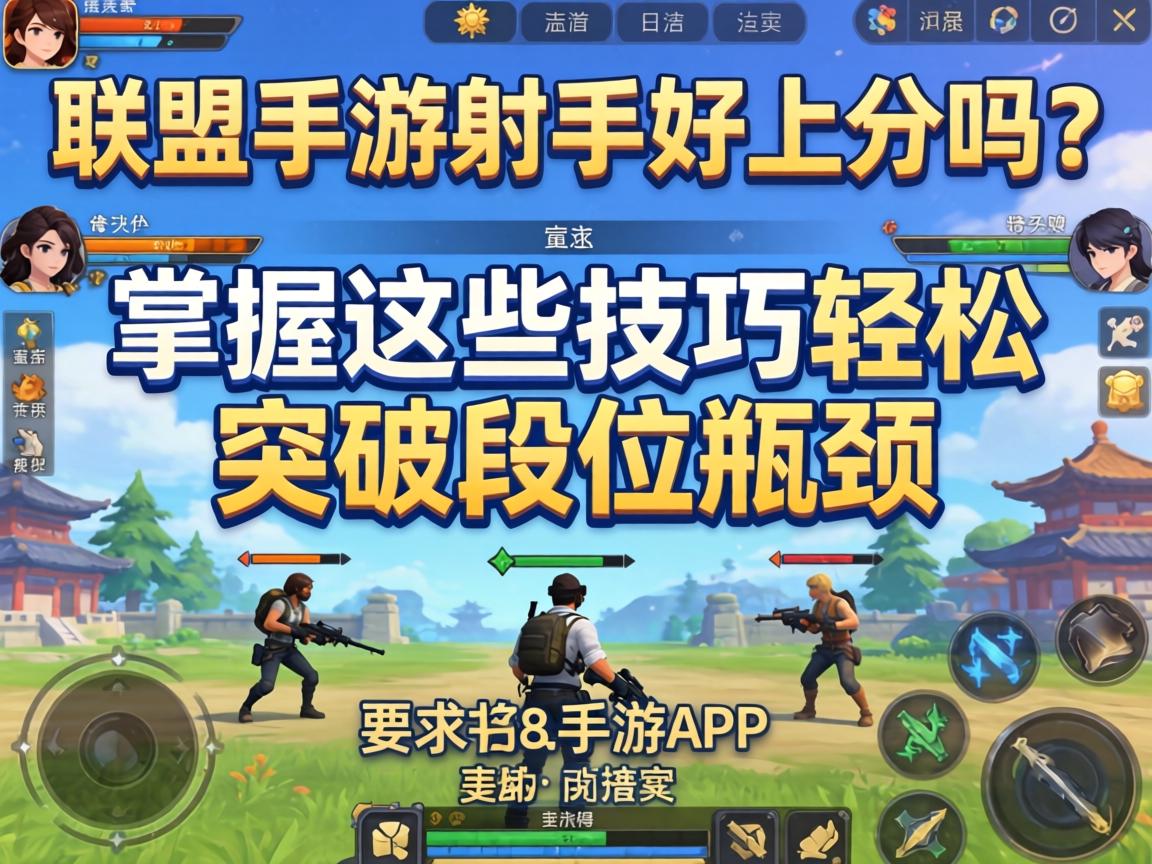 掌握这些技巧轻松突破段位瓶颈