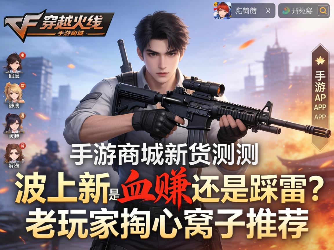 穿越火线手游商城新货实测