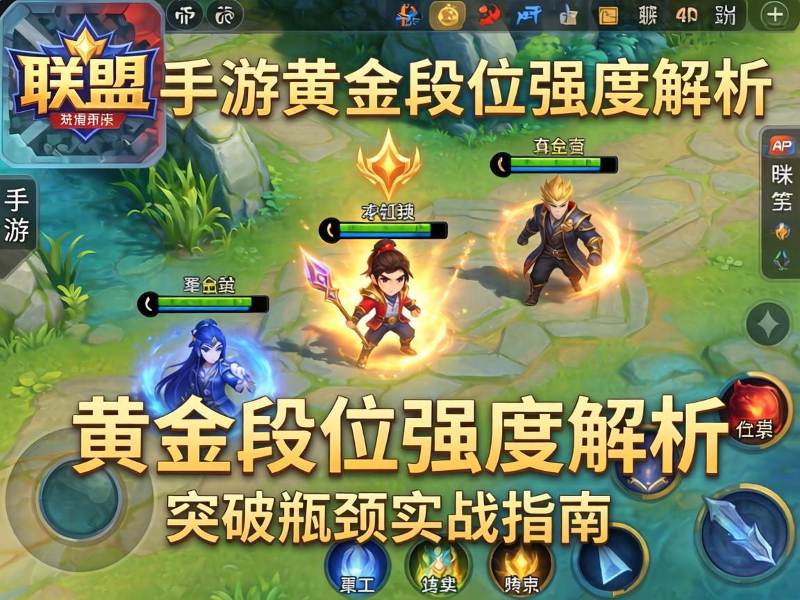 联盟手游黄金段位强度解析