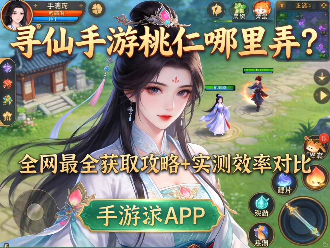 寻仙手游桃仁哪里弄