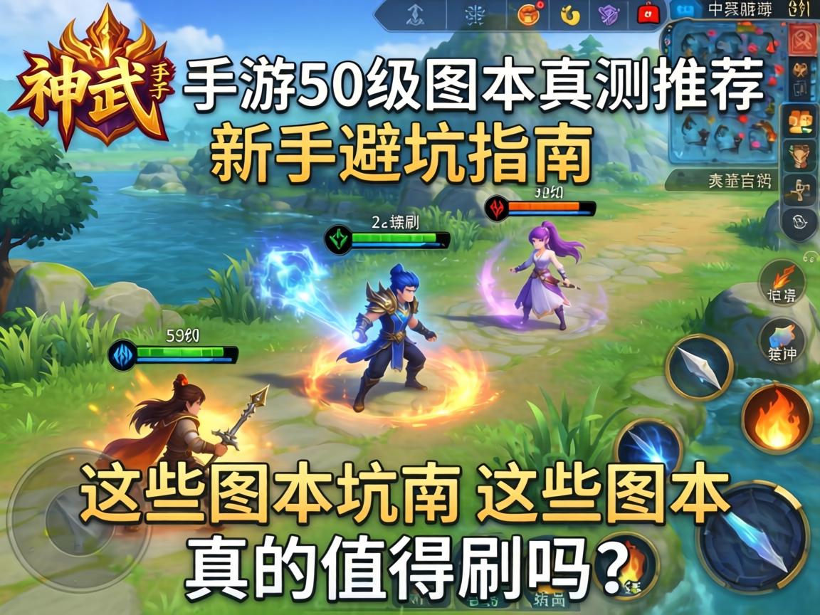 神武手游50级副本实测推荐