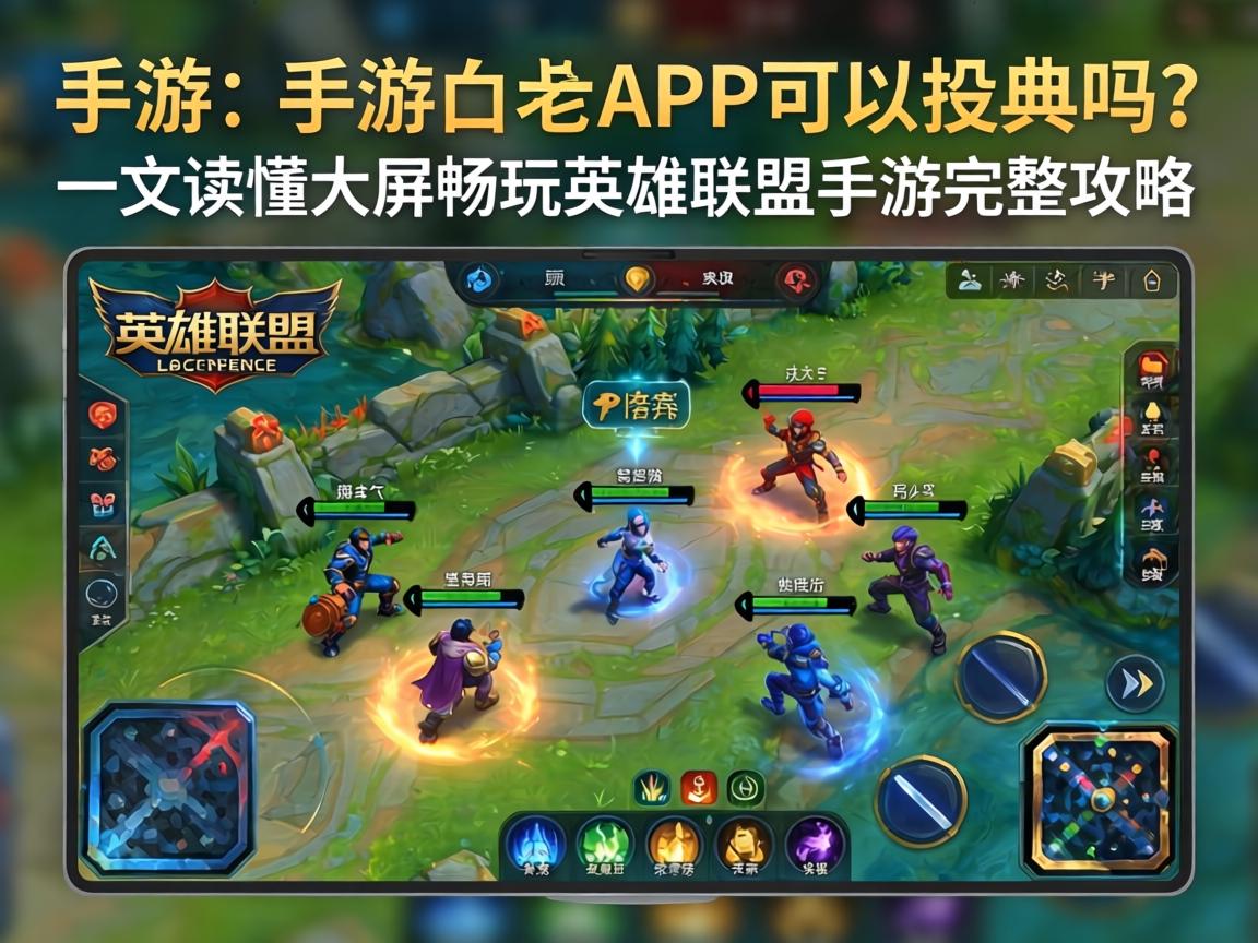 一文读懂大屏畅玩英雄联盟手游的完整攻略