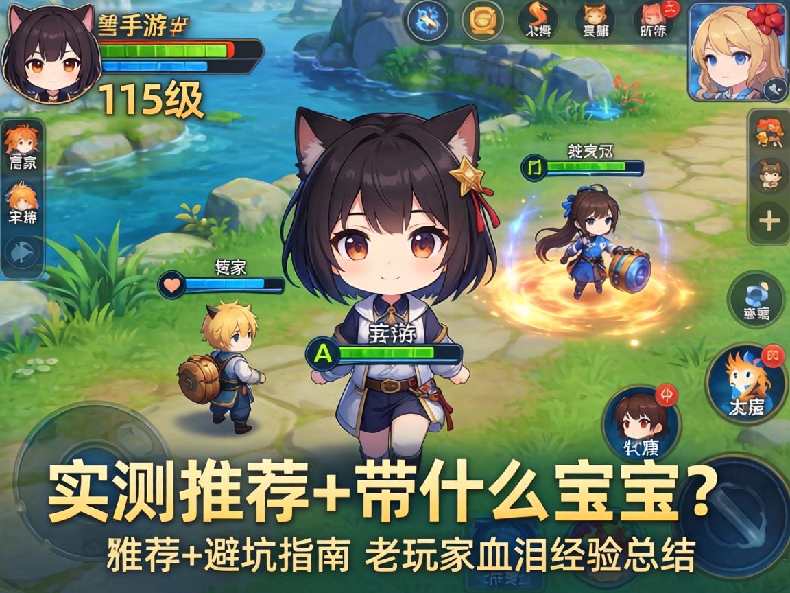 手游115级带什么宝宝