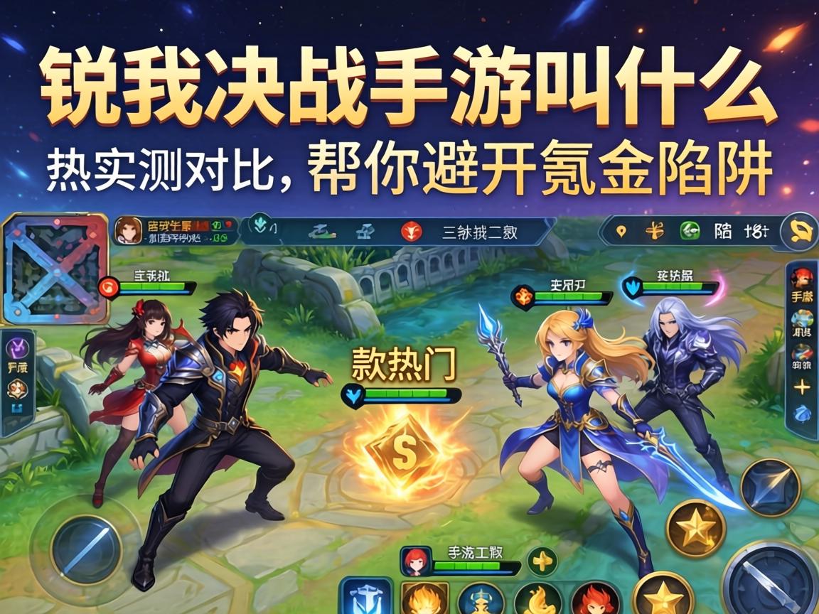 三款热门对战手游实测对比