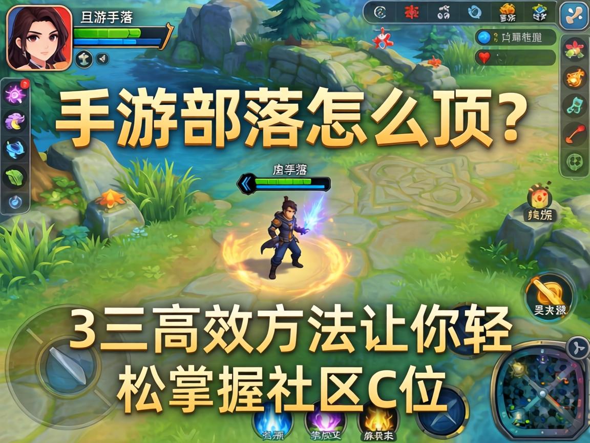 3个高效方法让你轻松掌握社区C位