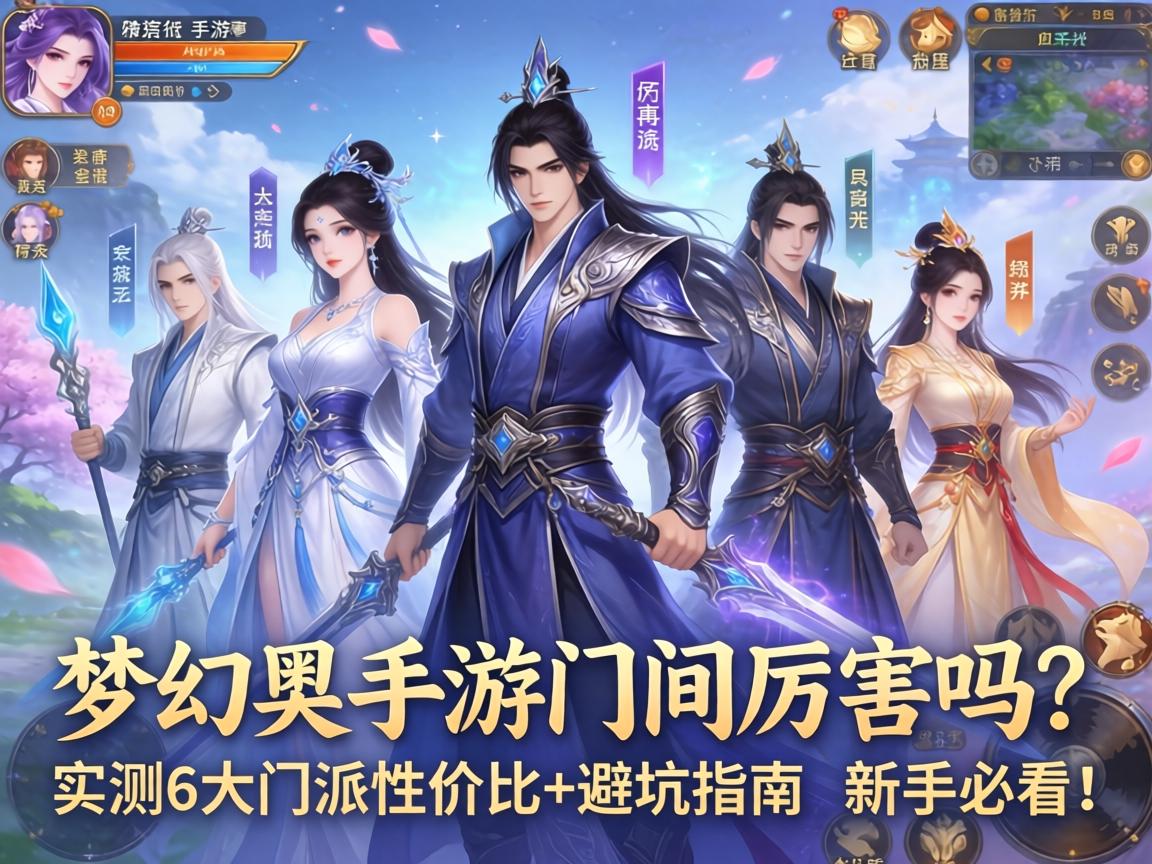 梦幻手游门派厉害吗