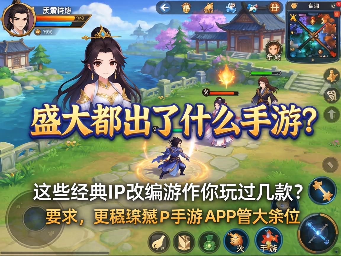 这些经典IP改编作品你玩过几款