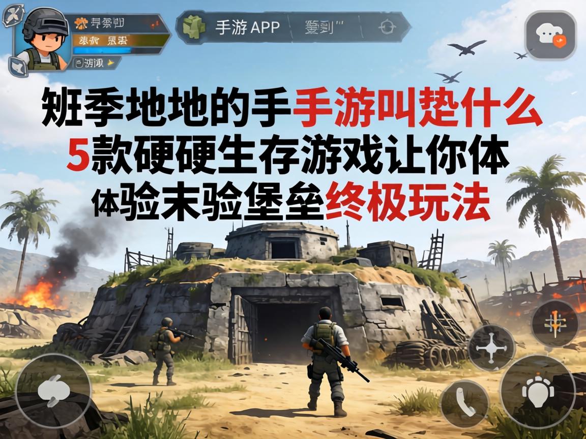 这5款硬核生存游戏让你体验末日堡垒的终极玩法