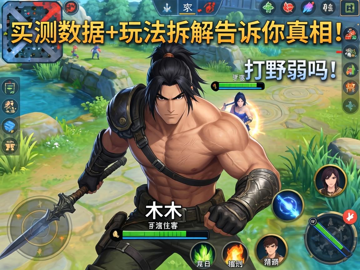 手游阿木木打野弱吗