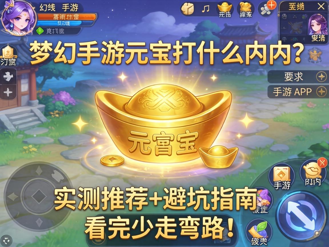 梦幻手游元宝打什么内丹