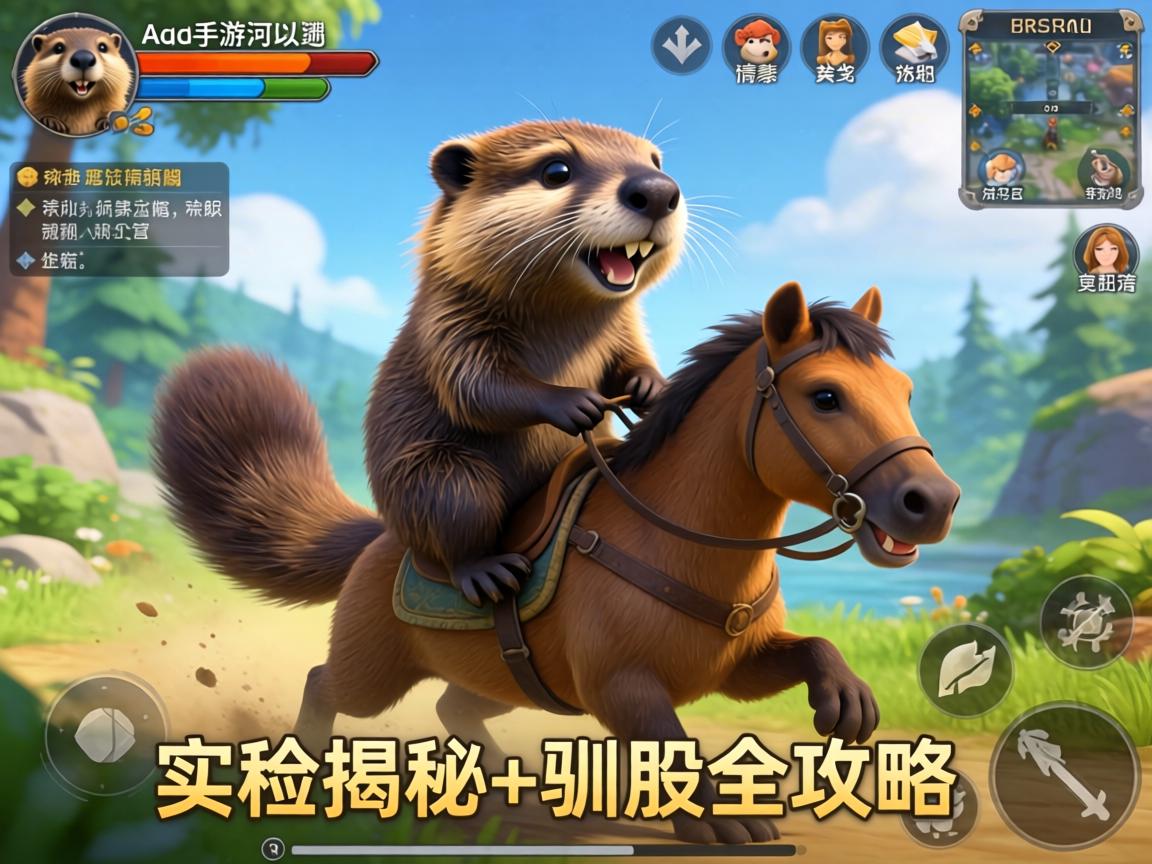 方舟手游河狸可以骑吗