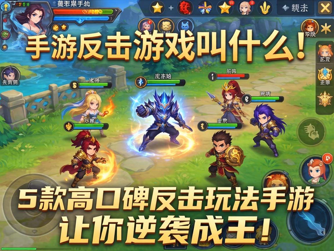 这5款高口碑反击玩法手游让你逆袭成王