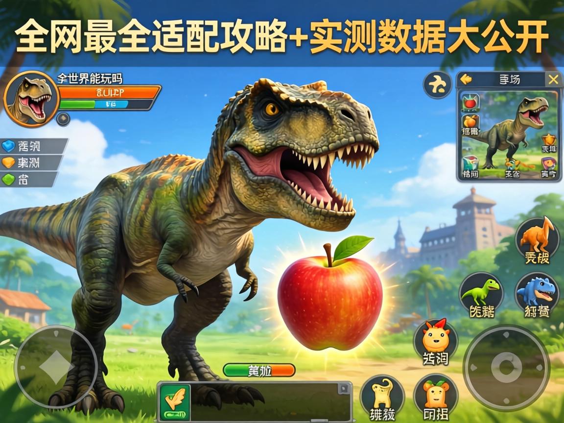 恐龙世界苹果能玩吗手游