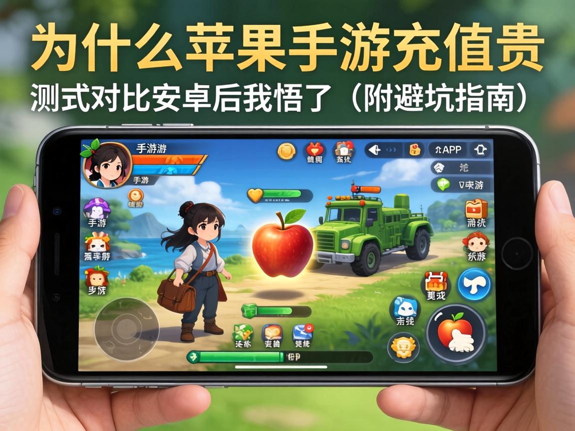 为什么苹果手游充值贵