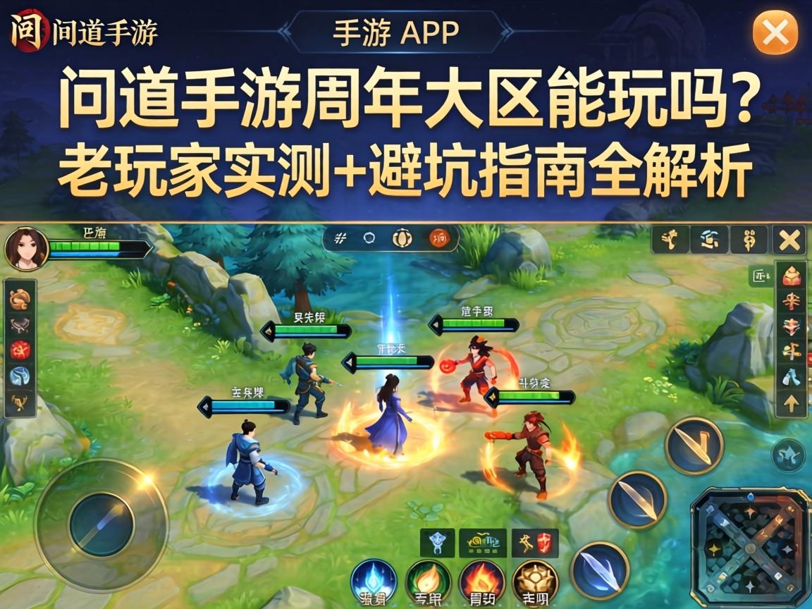 问道手游周年大区能玩吗