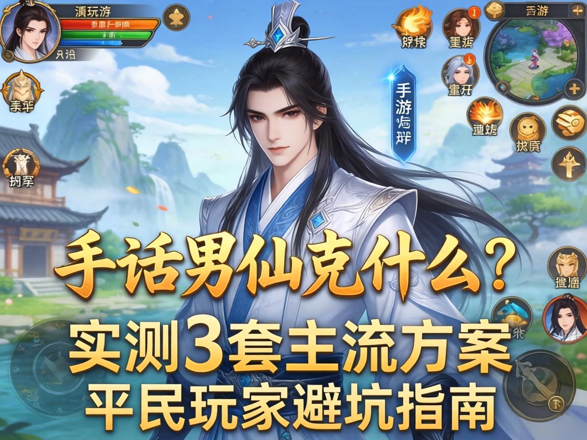 手游大话男仙克什么