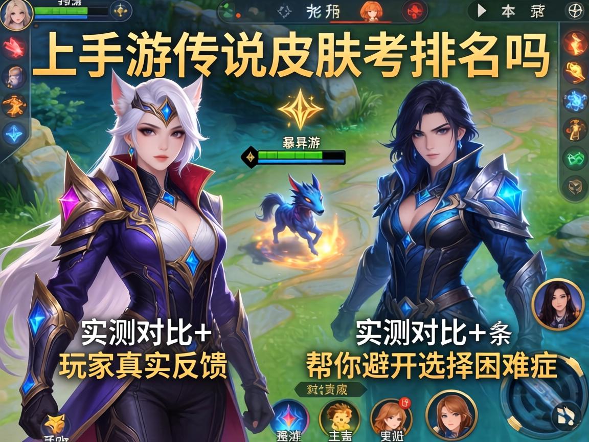 LOL手游传说皮肤考排名吗