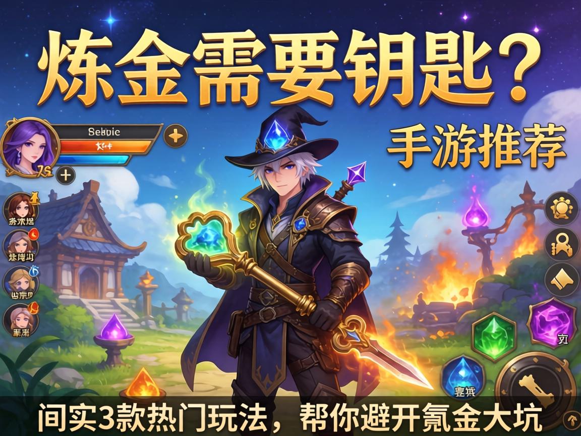 炼金需要钥匙吗手游推荐