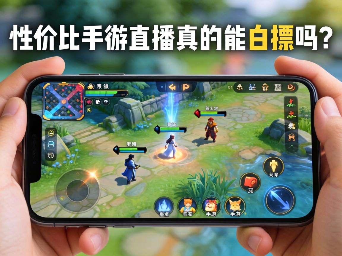 手机直播真的能白嫖吗