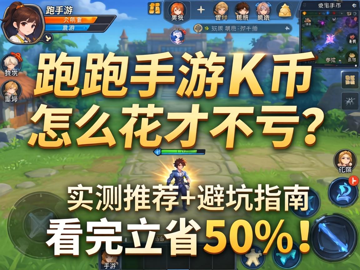 跑跑手游K币怎么花才不亏