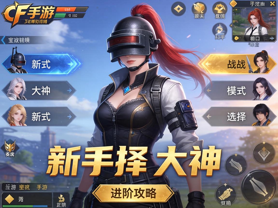CF手游近战模式角色选择指南