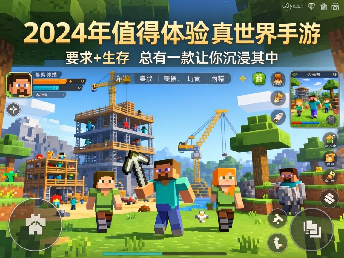 2024年值得体验的仿真世界手游推荐