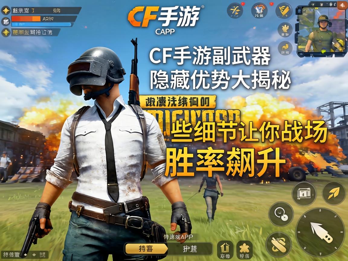 CF手游副武器隐藏优势大揭秘