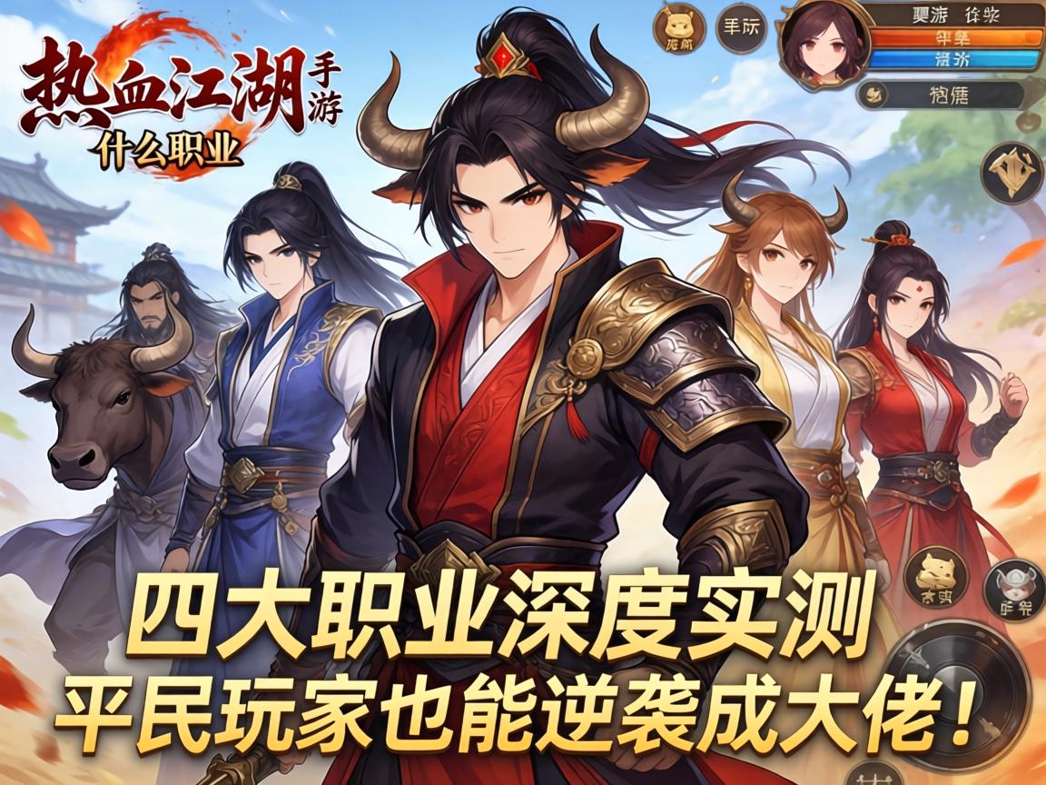 热血江湖手游什么职业牛