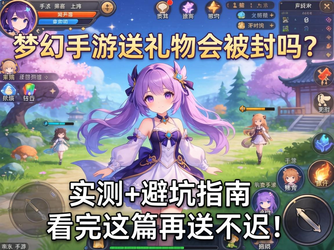 梦幻手游送礼物会被封吗