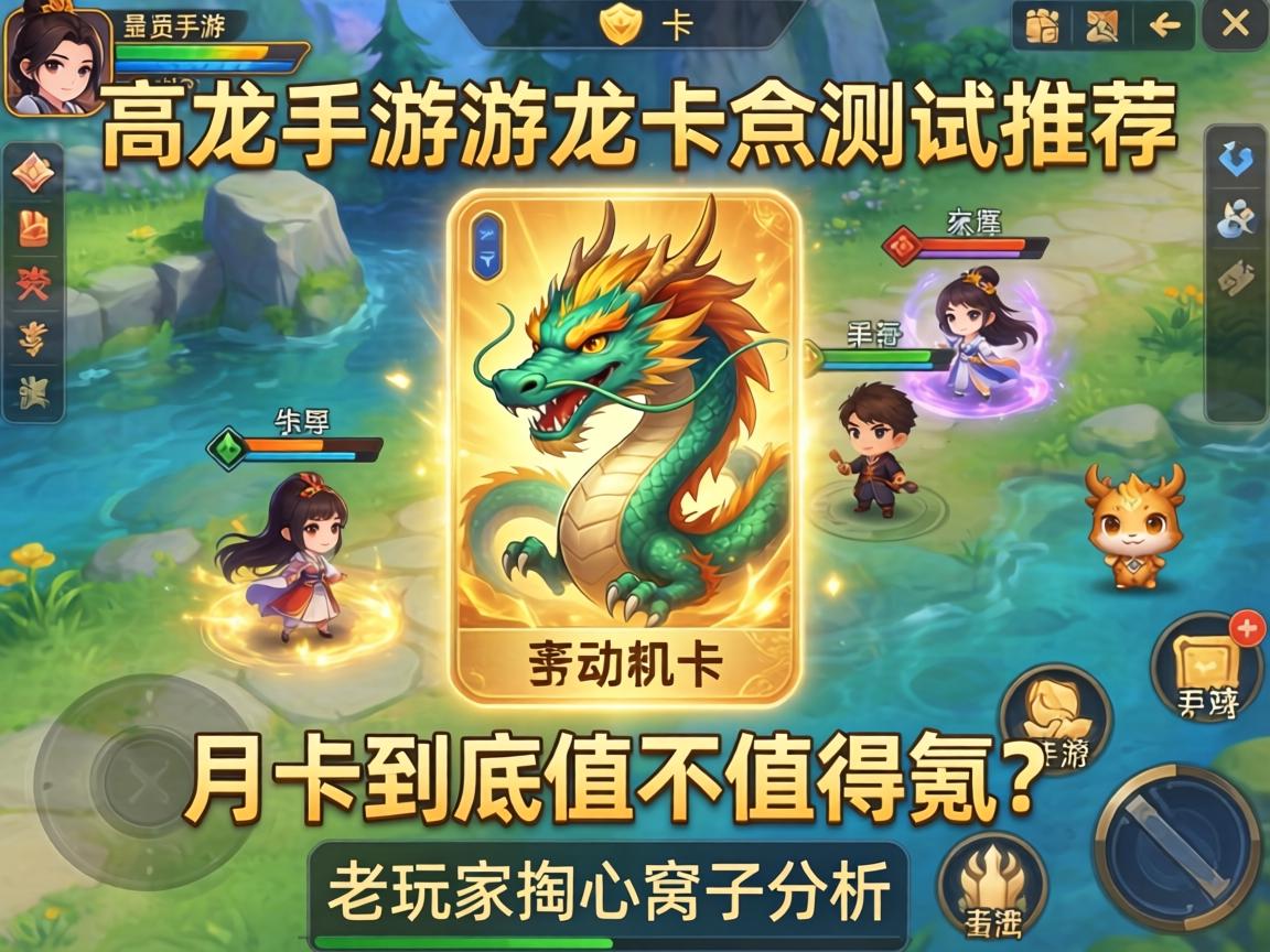 天龙手游游龙卡实测推荐