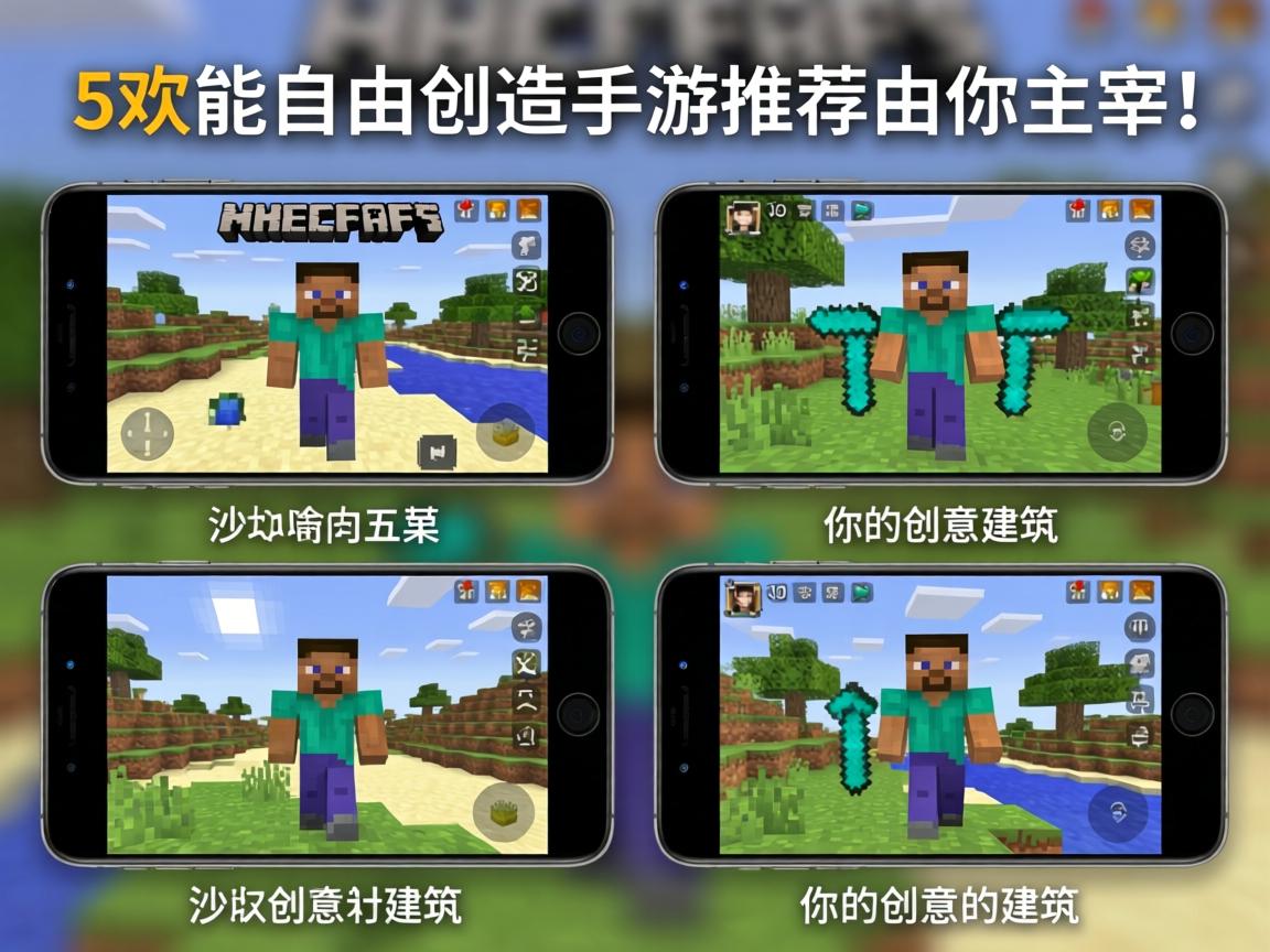 5款能自由创造的手游推荐