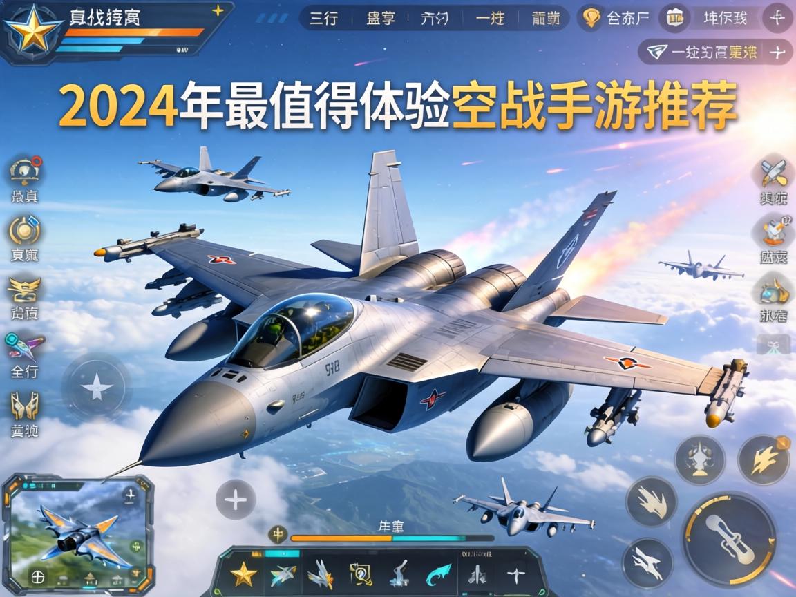 2024年最值得体验的空战手游推荐