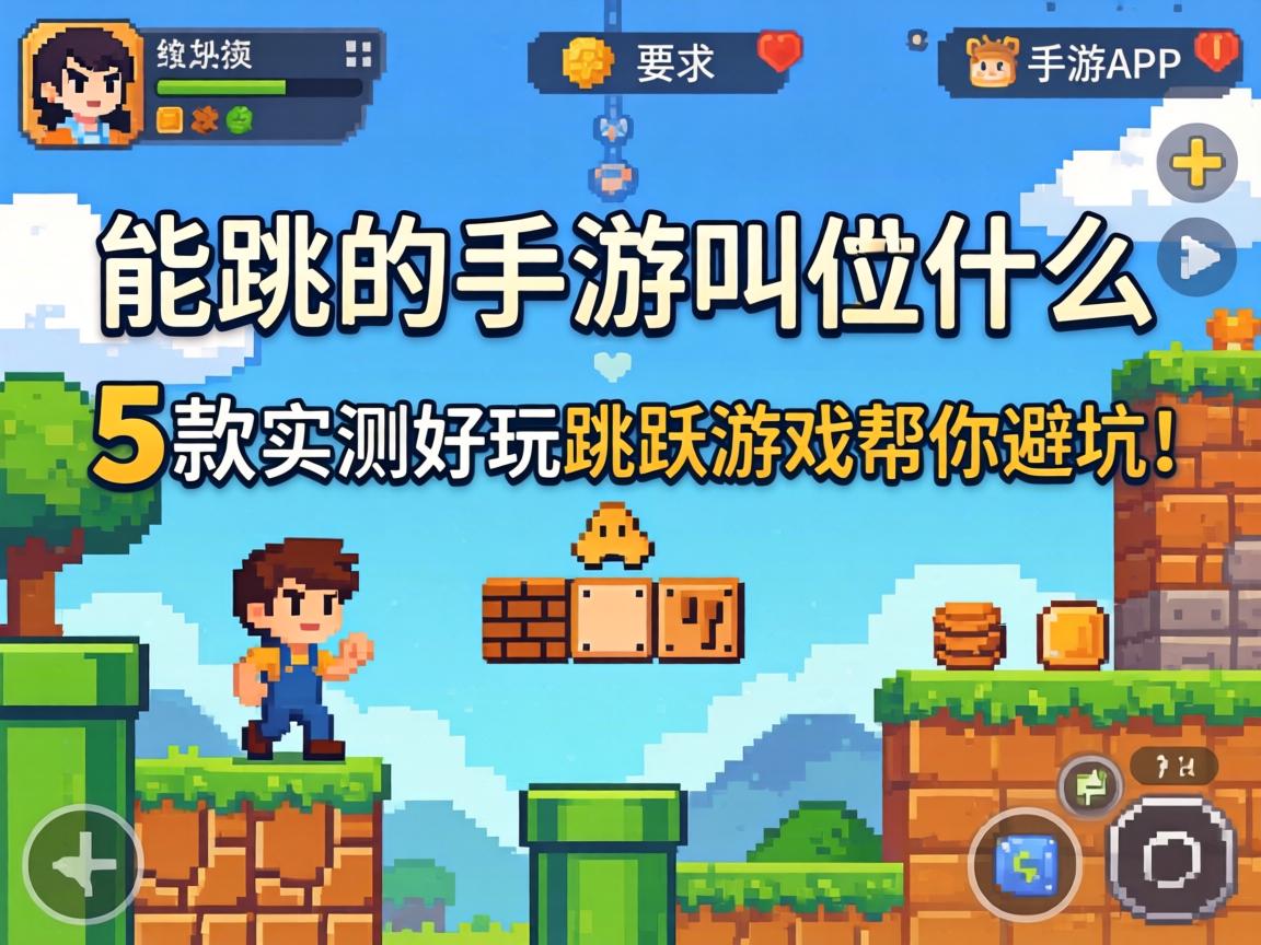 这5款实测好玩的跳跃游戏帮你避坑