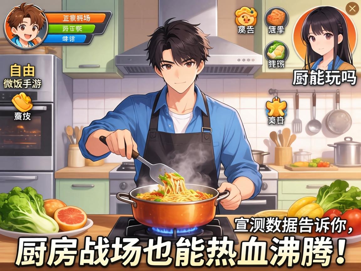 自由做饭手游男生能玩吗