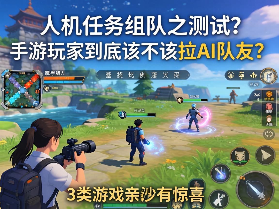 手游玩家到底该不该拉AI队友