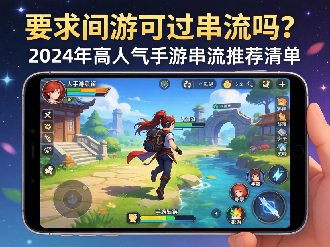 2024年高人气手游串流推荐清单