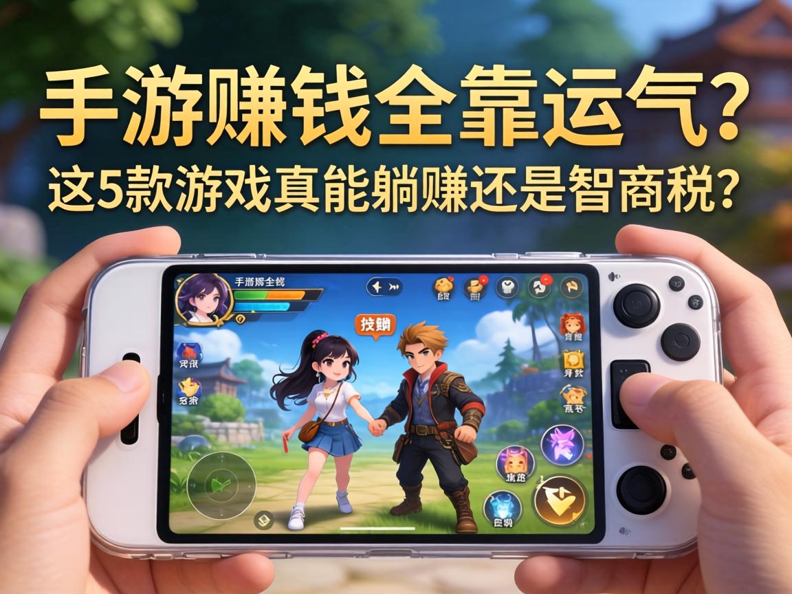 这5款游戏真能躺赚还是智商税