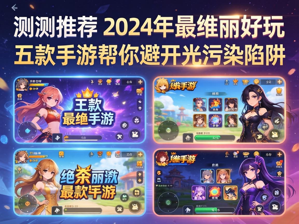 2024年最绚丽好玩的五款手游