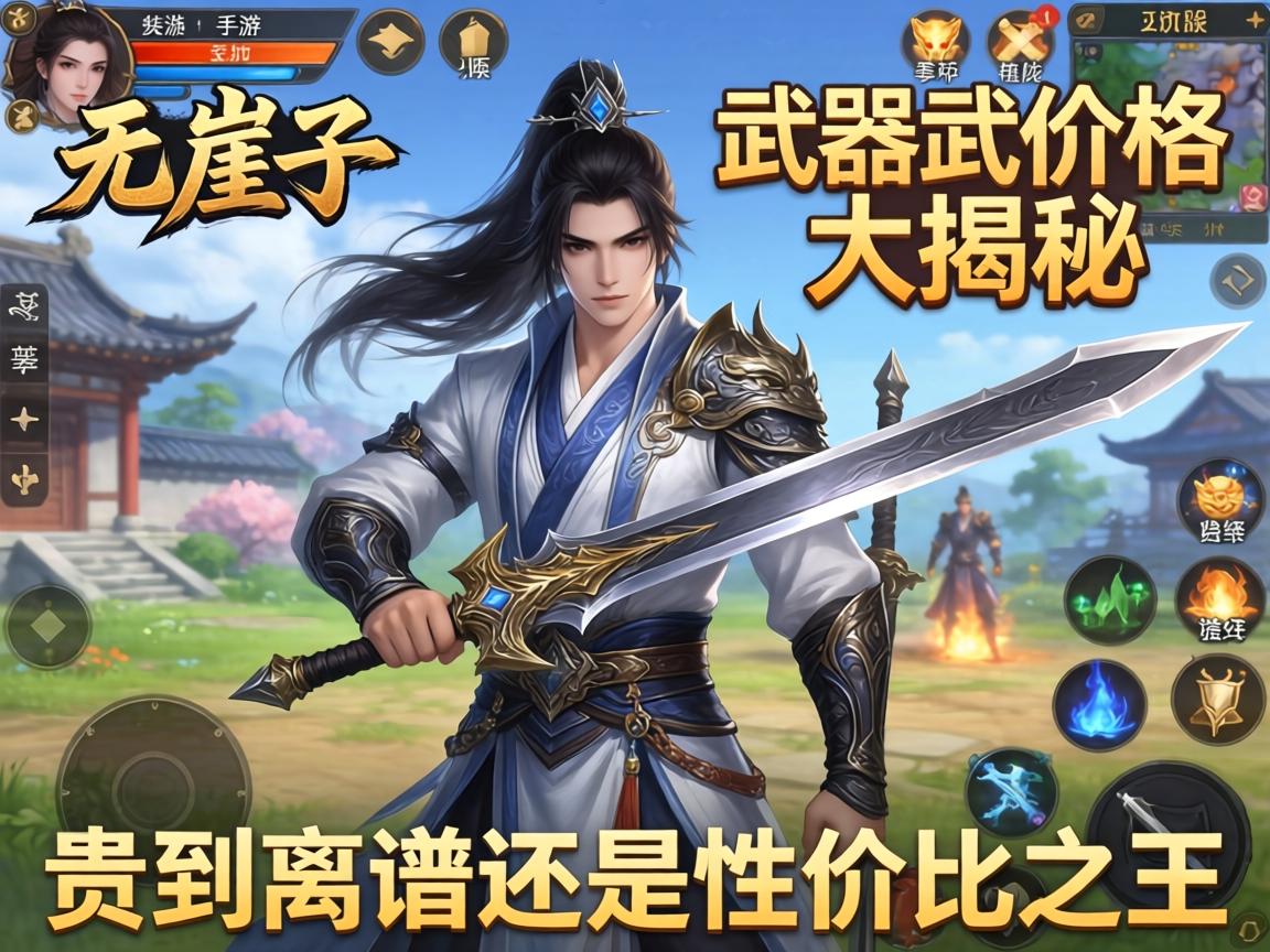 手游无崖子武器价格大揭秘